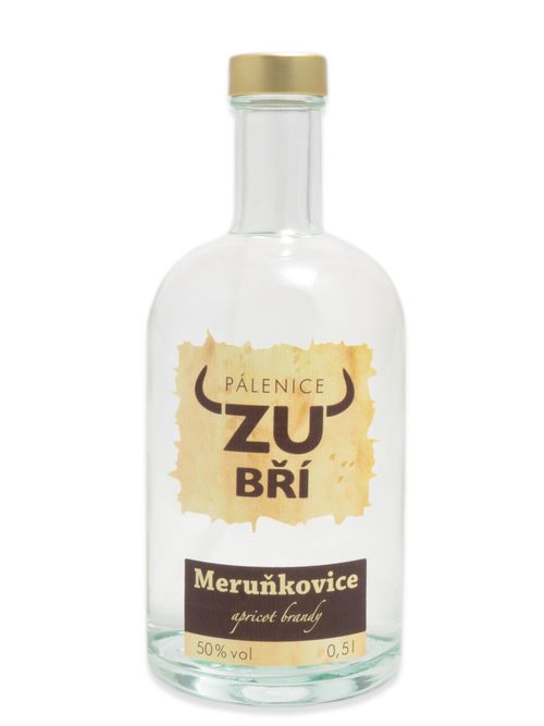 Pálenice Zubří Zubří Meruňkovice 50% 0,5l