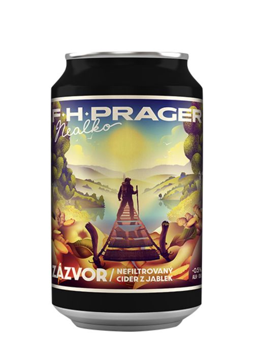 F. H. Prager Cider Zázvor nealko 0,33l