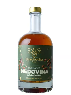 Vltavská medovina mandlová 11% 0,5l