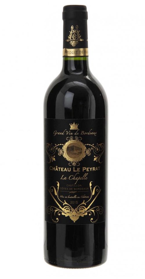 Château Le Peyrat La Chapelle Castillon Côtes du Bordeaux 2014 0,75l 13,5%