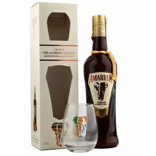 Amarula Cream 0,7l 17% + 1x sklo GB