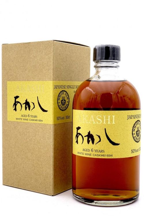 Akashi White Oak Single Malt 6y 0,5l 50%