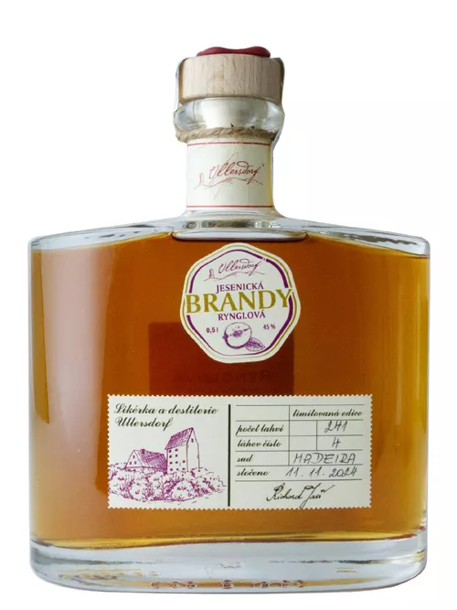 Ullersdorf Rynglová brandy 45% 0,5l