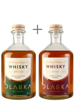 Dlabka Whisky sada (Double Bourbon + PX)