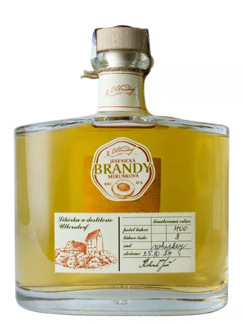 Ullersdorf Meruňková Brandy 45% 0,5l