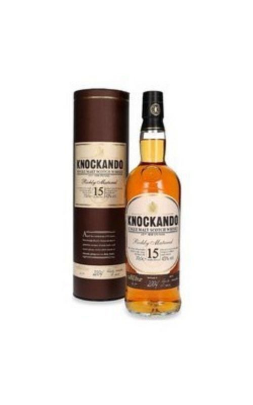 Knockando Richly Matured 15y 0,7l 43% Tuba / Rok lahvování 2005